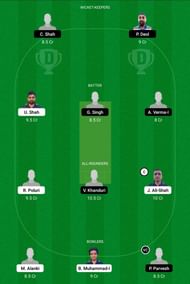 CES vs AMD Dream11 Team -1